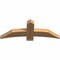 Ekena Millwork Bellingham Timber Gable Bracket, Western Red Cedar, 48"W x 18"H x 3 1/2"D x 5 1/2"F, 9/12 Pitch GBW048X18X0406BEL00SWR - alternate 2